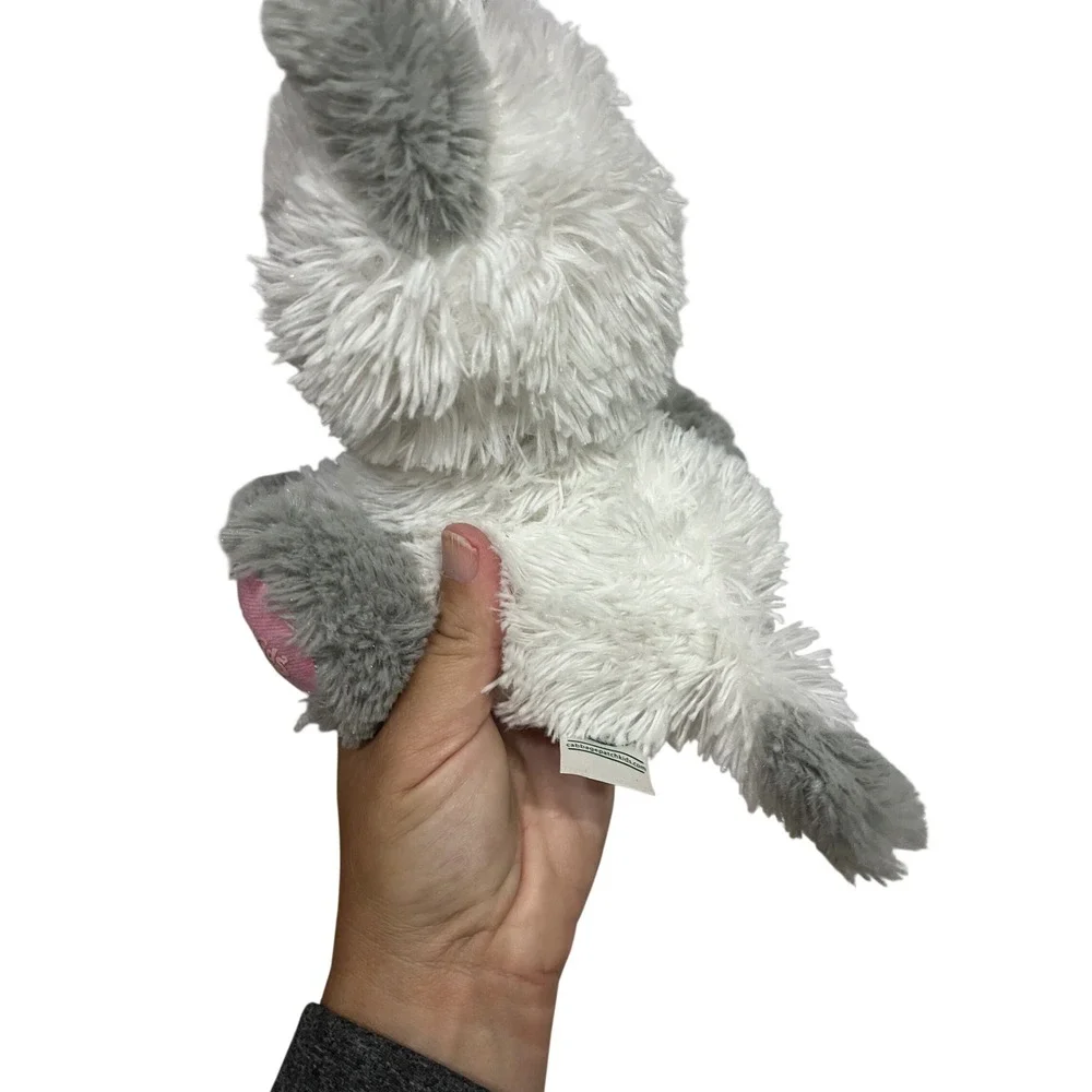 Cabbage Patch Kids Adoptimals Kitten Plush White Grey Blue‎ Eyes Xavier Roberts